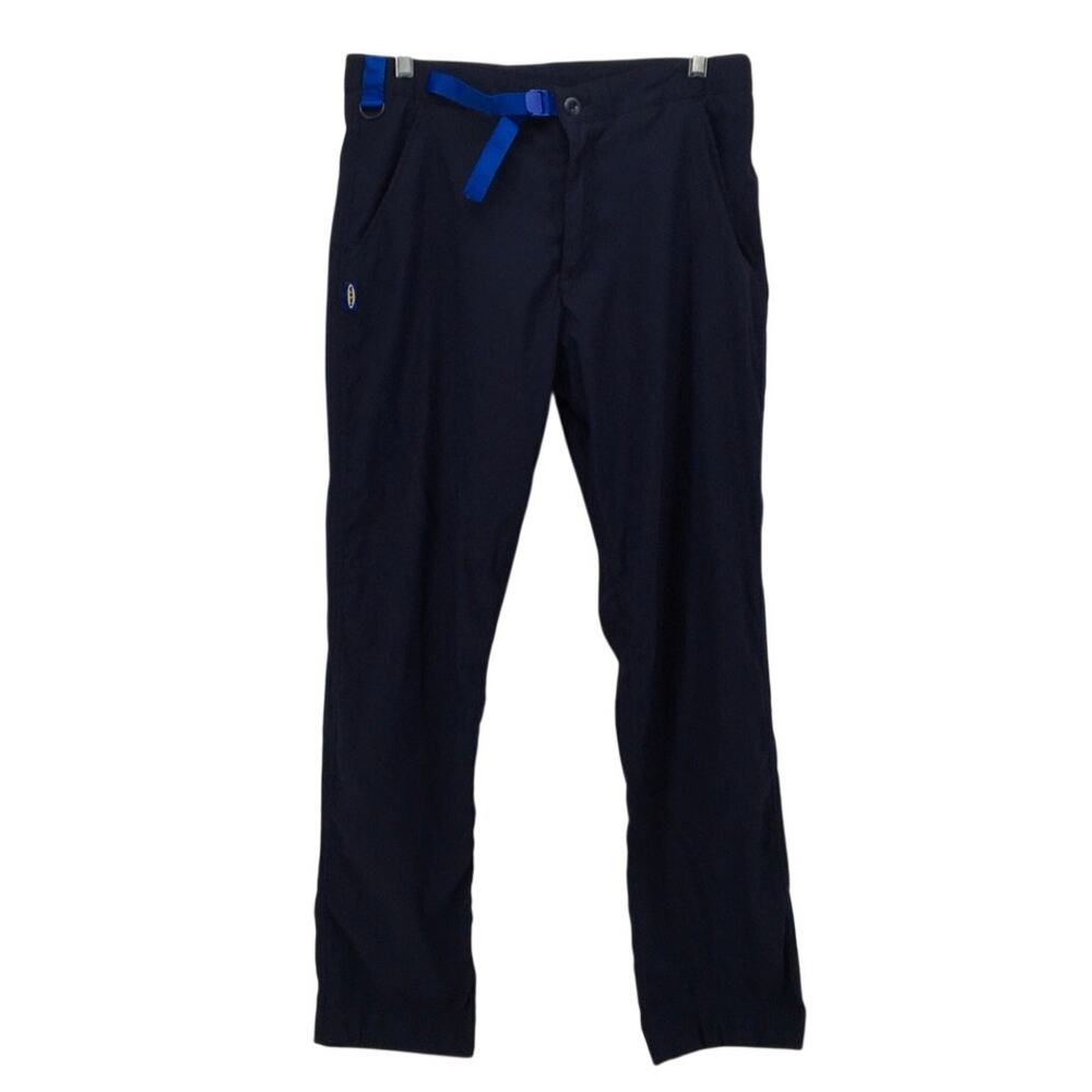 IKEA Employee Uniform Blue Straight Leg Work Pants Straight H Mens Sz 34/31